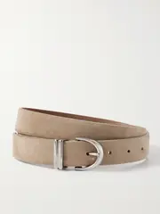[KHAITE] KHAITE - Bambi Suede Belt - Sand - 70 70 Neutrals