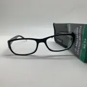 D22 Foster Grant Rocket Black +1.75 Carbon Fiber READERS Men's Reading Glasses