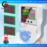 LCD Digital WIFI Timer Smart Metering Socket Power Statistics Switch For Tuya