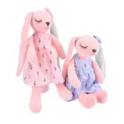 Cute Cartoon Long Ears Rabbit Doll Rabbit Sleeping Mate Stuffed Plush Toys-LI