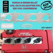 HONDA B-Series Billet Coil-On-Plug Adaptor For K20 Conversion Fit (Silver Color)
