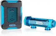 Saltwater Pool Chlorinator System with Built-in Timer & Self-Cleaning, Five-Year Warranty, Salt Chlorinator System for Pools up to 37,000 Gallons