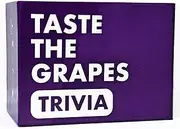Taste The Grapes Trivia Card Game - Expand Your Vino Knowledge and Enjoy The Couples Card Games for Adults or Give The Ideal Vino Lover Gift! 150 Cards with 4 Categories.