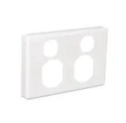 Clipsal C2025C - White Cover only to suit C2025-WE Classic double power points