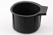 Ford Center Console Cup Holder Insert Fits for 2011-16 F250 F350 Black