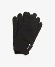 Essential Logo Knitted Gloves | Black