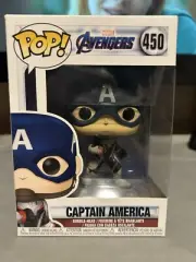 Funko Pop! Captain America #450 Marvel Avengers Bobble-Head Vinyl Figure B04