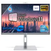 Computer All IN One 24 " Core I7 RAM 4gb SSD 2tb FHD Touch PC Windows 11 Pro _