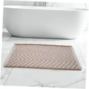 Upgraded Waffle Bath Mat for Bathroom, Super Absorbent Quick Dry Bathroom Mat,