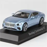 Scale Finished Model Car 1:43 for Bentley Continental GT Diecast Alloy Luxury Car Model Adult Collection Souvenir Display Miniature Replica Car