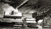 Nephi Plaster Co. Gypsum Quarry & Mill, Nephi, Utah -1916- Historic Photo Print