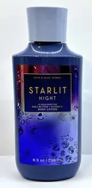 1 BATH & BODY WORKS Starlit Night NOURISHING BODY LOTION 8 FL OZ NEW