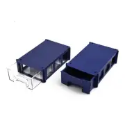 Container Storage Box 140*85*40mm Blue Component Screws Hardware Plastic