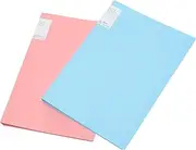 DIYEAH 2pcs Large Capacity Painting Storage Folder Plastic File Organizer for Artworks Lightweight and Tear Resistant Design for School Office Home and Classroom Use
