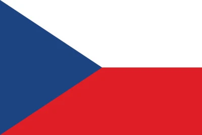 Flag CZECH REPUBLIC High Quality Metal Magnet 2.7 x 4 Fridge 9950