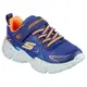 【SKECHERS】BOYS WAVETRONIC 深藍 橘 運動 兒童 403885LBLOR Sneakers542