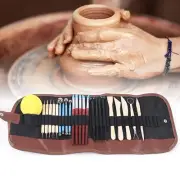 Clay Tools, Clay Tools Kit for Pottery Ceramic Sculpting, 24Pcs Modeling Clay Sc