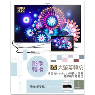 TypeC轉HDMI TYPE-C 轉 HDMI/USB/TypeC 轉接器 TYPEC 轉接頭 MACBOOK 三星