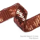 Square Sequin Ribbon Trimming Mesh Lace Decoration Border Trim Costume,Neotrims