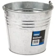 Draper Galvanised Steel Bucket 12L Multi Purpose Robust And Durable 53241