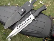 Walking Dead Knife Custom Handmade Negan Bowie Replica Full Tang Zombi Knife 17"