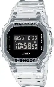 CASIO Watch G-SHOCK Skeleton Series DW-5600SKE-7 Men's Clear Mo