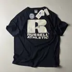 「滾青店」日本RUSSELL ATHLETIC 質感植絨R標 短袖 短T