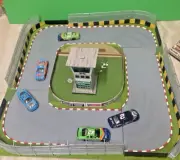 Built from Scratch 1/64 Scale Diorama Art – “Short Track Race’n”