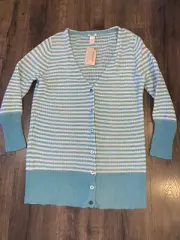 SUNDANCE Catalog Lambswool Blend Long Cardigan Sweater Size (M) Medium **NEW**