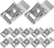 SEWACC 40pcs Recess Light Clips for Light Canisters Downlight Panel Lamp Spring Clip Recess Lighting Accessories for Lamp