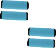 [WATIIFUFU] 2sets Practical Suitcase Handle Sleeves Neoprene Travel Bag Covers Protect Comfort 2pcs*2