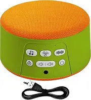 White Noise Sound Machine,White Noise Sound Machine for Sleeping - Portable Electronic Gadgets with Auto-Off Timer Function Rechargeable for Adults Baby Kids Soothing Meditation