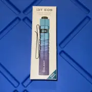 Olight I3T EOS Cyan Indigo Birthday Exclusive Flashlight, 180 Lumens