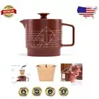 Elegant Frank Lloyd Wright Design Teapot with Infuser - 20 oz Modern Classic