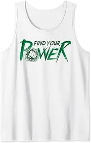 [Marvel] Hulk Find Your Power Fist Text Tank Top