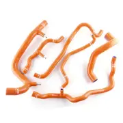 Orange Silicone Radiator Hose Kit for 1999-2006 Renault Clio II 2.0 172 182 RS