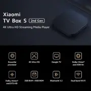 Xiaomi TV Box S (2nd Gen) 4K Ultra HD Streaming Plug and Play, Google TV