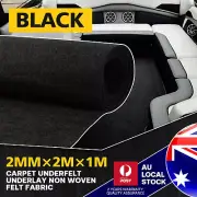 2mx1m Speaker Box Carpet Sub woofer Audio Wrap Car Trunk Liner Underfelt Black