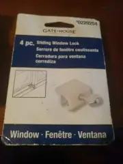 NEW&Sealed Gate House Sliding Window Lock 0229254 Lot Of 7 Packs Of 4 Locks