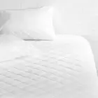 Fully Fitted Quilted Mattress Topper Protector Cover Double/Queen/King Size