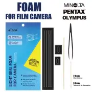 Univesal Pre-cut Light Seal Foam Sponge Kits 2mm/3mm For SLR Film Cameras