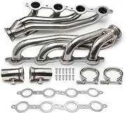 Xuanqingyi Store Turbo Exhaust Conversion Swap Header Manifold Kit Compatible with Chevy