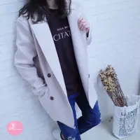 在飛比找蝦皮商城優惠-【現貨】韓國毛料挺版西裝剪裁 外套 女裝 正韓 【Bonjo