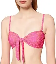 [Seafolly] Women's Twist Tie Front Bandeau Bikini Top Swimsuit