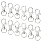 50 pcs Swivel Clasps Lanyard Snap Hook,Metal Swivel Lanyard Snap Hook Lobster...
