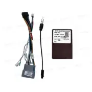 16Pin for Jeep Wrangler 3 2010~18 Car Stereo Radio Power Harness Cable w/Can Bus