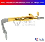 Epstein Abdominoplasty Breast Retractor With Suction Tube & Light Source Smile