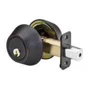 Master Lock Grd 3 Double Cylinder Deadbolt KW1 VB
