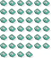 40pcs Replacement Trimmer Potentiometer Sensor Comtatible for PS5 Controllers 2.3k Ohm Trim-Pot Gasket Repair Parts for PS5 Thumb Stick Analog Joystick