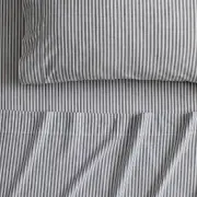 Sheridan Reilly Stripe Sheet Set in Atlantic/Blue Size: King Single Material: Cotton @Sheridan Rewards